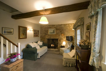 Living Room at Coopers Cottage