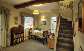 Dining area at Coopers Cottage